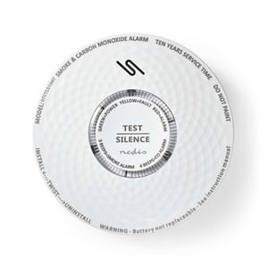 Nedis DTCTCS10WT rökdetektor Luftprovdetektor