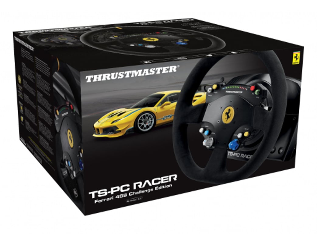Thrustmaster TS-PC RACER Ferrari 488 Challenge Edition Czarny Kierownica Cyfrowy