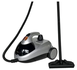 Clatronic DR 3280 Cylindrical Steam Cleaner 1.5 L 1500 W Black, Silver