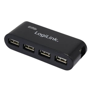 LogiLink UA0085 Hubs und Konzentratoren 480 Mbit/s Schwarz