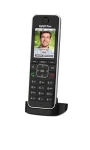 FRITZ! C6 DECT Phone Caller Name and ID Black