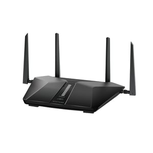 NETGEAR Nighthawk AX5 5-Stream AX4200 WLAN-Router (RAX43) – Gigabit-Ethernet-Dualband-WLAN-Router (2,4 GHz/5 GHz) – Schwarz