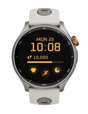 myPhone Watch Adventure 3,63 cm (1.43") AMOLED 46.3 mm Cyfrowy 466 x 466 px Ekran dotykowy Czarny GPS