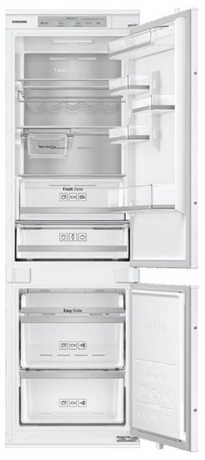 Samsung BRB26705DWW lodówko-zamrażarka Wbudowany 264 l Biały