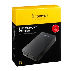 Intenso 3.5" Memory Center 4TB zewnętrzny dysk twarde Czarny