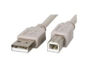 Zebra G105850-007 USB-kabel USB 2.0 3,04 m USB A till USB B Vit