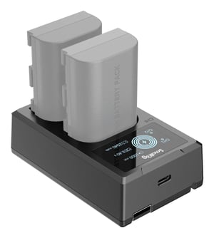 SmallRig 4084 ładowarka do urządzeń przenośnych Kamera cyfrowa, Aparat cyfrowy Czarny Wewnętrzna