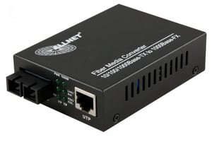 ALLNET ALL-MC105G-SC-SM konwerter sieciowy 1000 Mbit/s Single Black