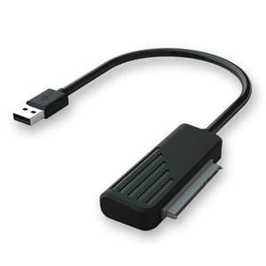 Savio AK-38 przejściówka do kabli SATA USB Type-A Czarny