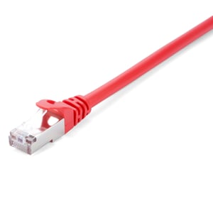 V7 V7CAT6STP-03M-RED-1E Netzwerkkabel Rot 3 m Cat6 S/FTP (S-STP)