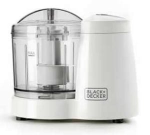Black & Decker BXCH120E 0,35 l 120 W Transparent, Weiß