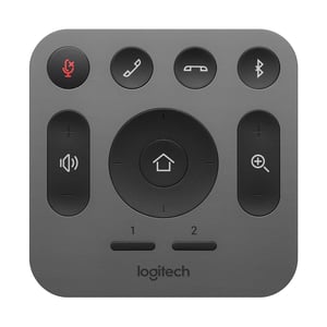 Logitech MeetUp RF-fjärrkontroll Trådlös webbkamera Tryck på knapparna