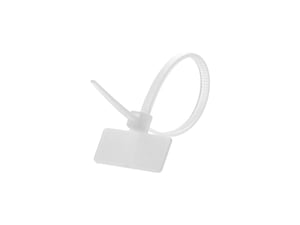 Lanview LVT551140 Cable Tie Cable tie with parallel entry Plastic White 100 pcs.