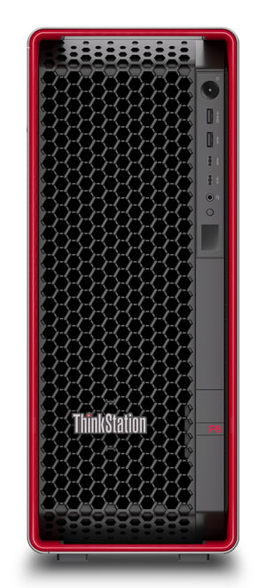Lenovo ThinkStation P8 AMD Ryzen Threadripper PRO 7945WX 64 GB DDR5-SDRAM 1 TB SSD Windows 11 Pro Tower Black