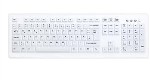 Active Key AK-C8100F klawiatura Dom USB Niemiecki Biały