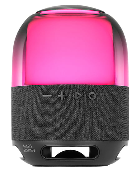 Mars Gaming MSFLOW głośnik przenośny / imprezowy Przenośny głośnik stereo Czarny 15 W