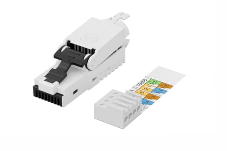 Digitus DN-93633 wtyczka RJ-45 Czarny