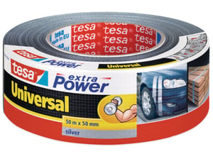 TESA 56389-00000-11 silver adhesive tape, 50 m
