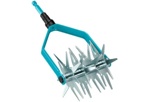 Gardena 3196-20 Handkultivator/Sämaschine, türkis, Hand-Bodenfräse