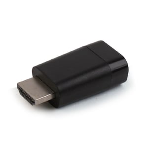 Gembird AB-HDMI-VGA-001 adapter för HDMI-kablar typ A (standard) till VGA (D-Sub), svart
