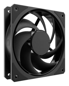 Cooler Master Mobius 120 Black Edition PC-Gehäuse 12-cm-Lüfter Schwarz 1 Stück
