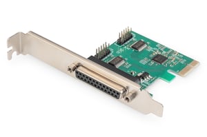 Digitus PCI-Express-Karte mit Parallelport 2/1