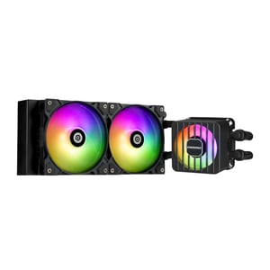 Enermax ELC-LMF240T-ARGB PC Cooling System All-in-One Liquid CPU Cooler 12 cm Black 2 pcs.