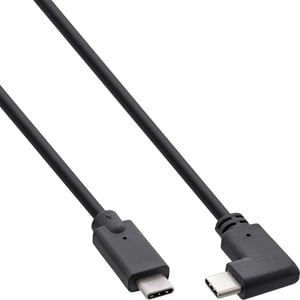 InLine 35706W kabel USB USB 3.2 Gen 2 (3.1 Gen 2) 0,5 m USB C Czarny