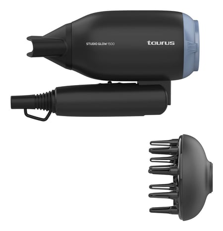 Taurus STUDIO GLOW 1500 suszarka do włosów 1400 W Czarny