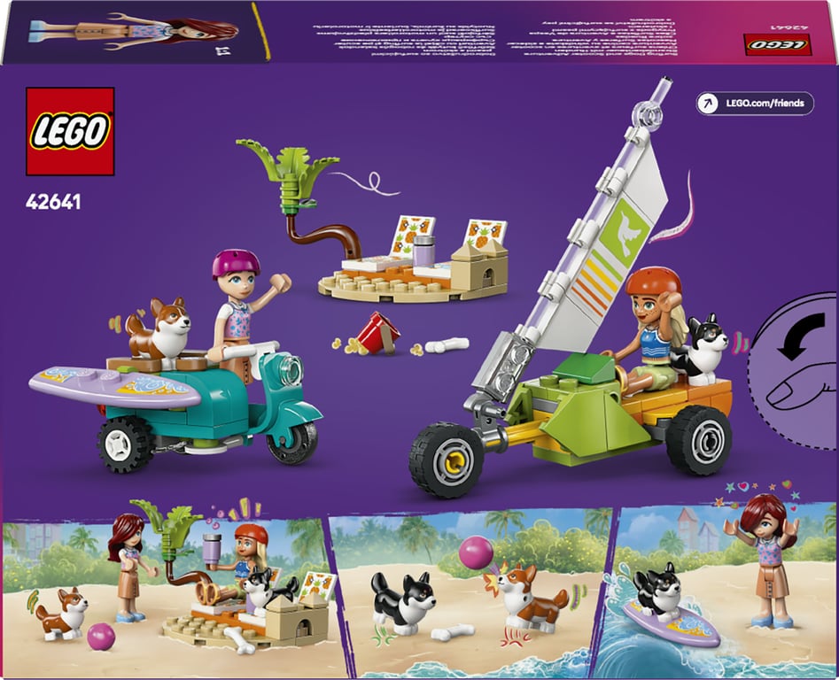 LEGO Friends Przygoda z surfującymi psami i skuterem