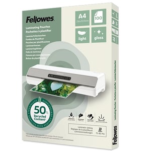 Fellowes 100142987 Laminating Pouches, 100 pcs.
