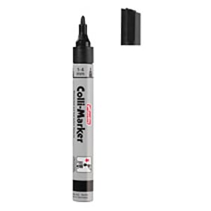 Herlitz 08860603 Permanent Marker, Black, 10-pack