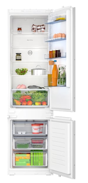 Bosch Serie 2 KIN96NSE0 lodówko-zamrażarka Wbudowany 290 l Biały