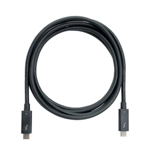 QNAP CAB-TBT4-2M Thunderbolt Cable, 40 Gbit/s, Black