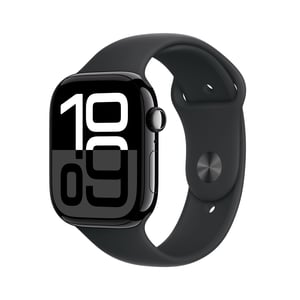 Apple Watch Series 10 OLED 46 mm Cyfrowy 416 x 496 px Ekran dotykowy 4G Czarny Wi-Fi GPS
