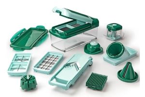 Genius A33811 Handschneidemaschine, grün, transparent