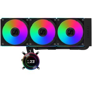 Lian Li GA II Hydroshift II LCD-C 360CL Procesor Chłodnica cieczy all-in-one 12 cm Czarny 1 szt.