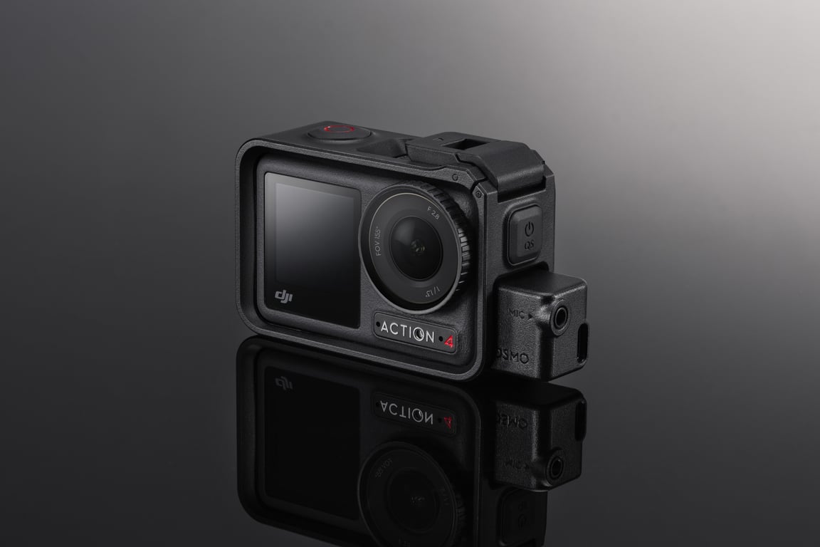 DJI Osmo Action 3.5mm Audio Adapter Adapter mikrofonu kamery