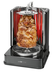 Clatronic DVG 3686 Grill El Svart 1400 W