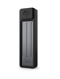 Seagate STMX2000400 Extern SSD-enhet med Thunderbolt-teknik, 2 TB, USB Type-C 3.2 Gen 2 (3.1 Gen 2), grå