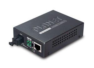 PLANET GT-806A15 nätverkskonverterare 2000 Mbit/s 1310 nm Svart
