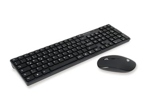 Conceptronic ORAZIO01DE Keyboard with Included Mouse, RF Wireless, QWERTZ, German, Black