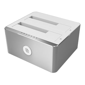 UNITEK Y-3026 stacja dokująca do dysków twardych USB 3.2 Gen 1 (3.1 Gen 1) Type-B Aluminium