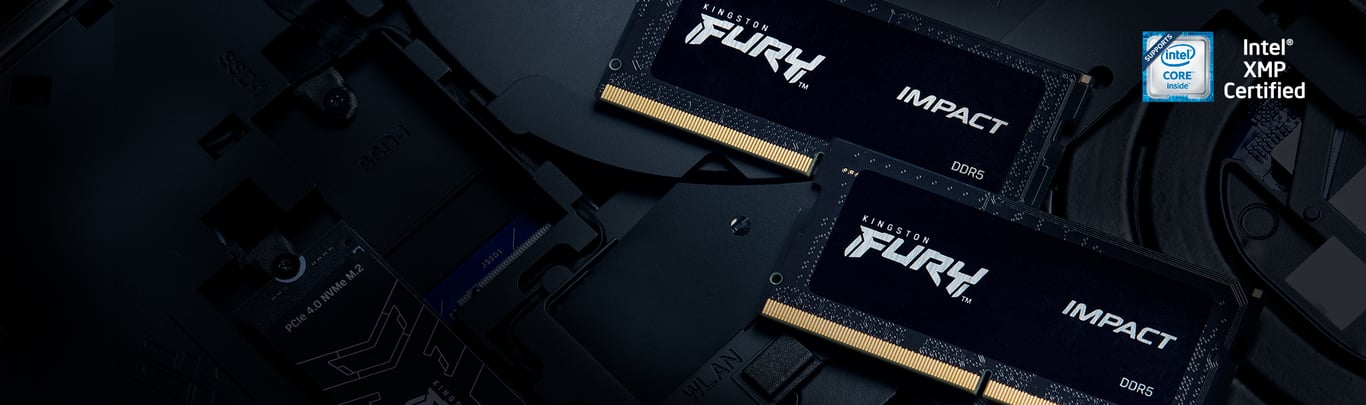 Kingston Technology FURY 16GB 4800MT/s DDR5 CL38 SODIMM Impact