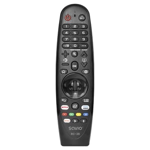 Savio RC-28 pilot Podczerwień TV Naciśnij przyciski