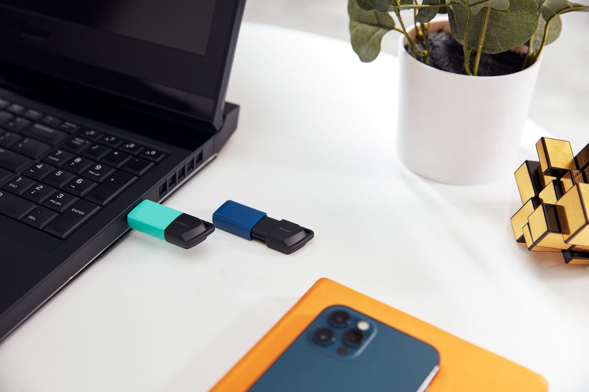Kingston Technology DataTraveler 256GB USB3.2 Gen1 Exodia M (Czarny/turkusowy)
