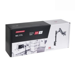 Maclean MC-775 Monitor Mount / Stand, 81.3 cm (32"), Desk, Gray