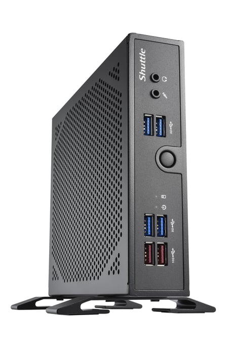 Shuttle DS50U5 + 8GB DDR5 Wielkość PC 1.3L Czarny i5-1335U Intel SoC BGA 1744