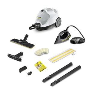 Kärcher SC 4 EasyFix IRON Zylindrischer Dampfreiniger 0,8 l 2000 W Schwarz, Weiß
