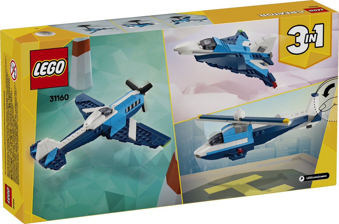 LEGO Creator Statek powietrzny: samolot wyścigowy